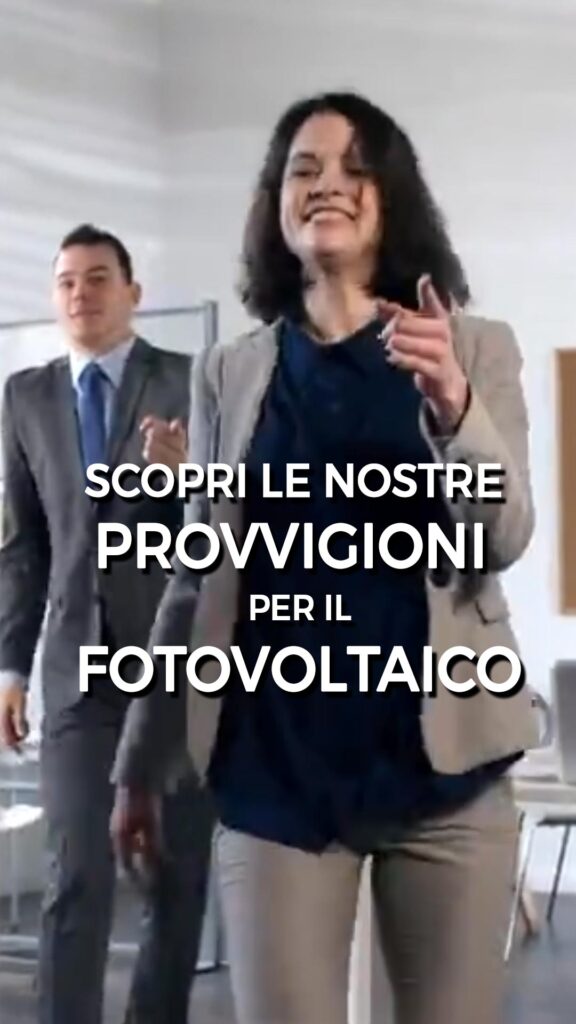 provvigioni fotovoltaico